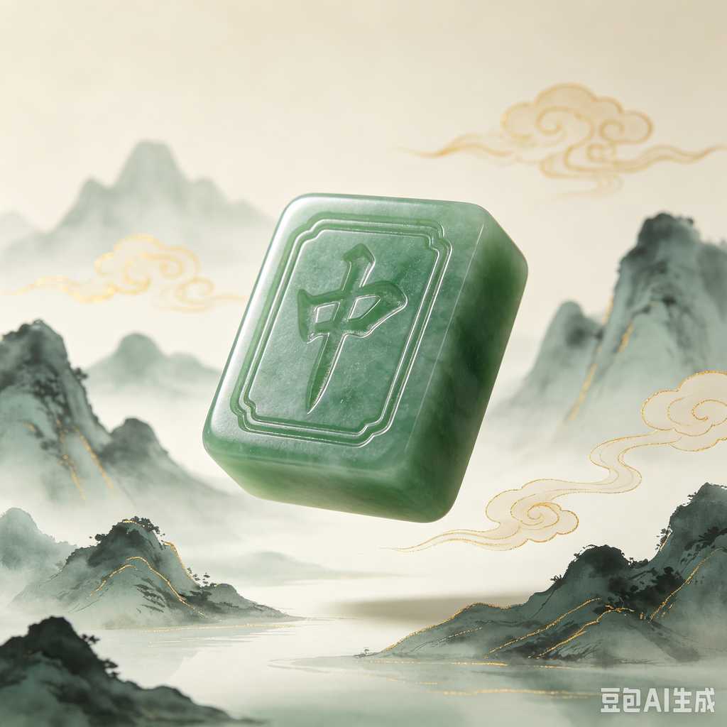 colorful mini mahjong tiles