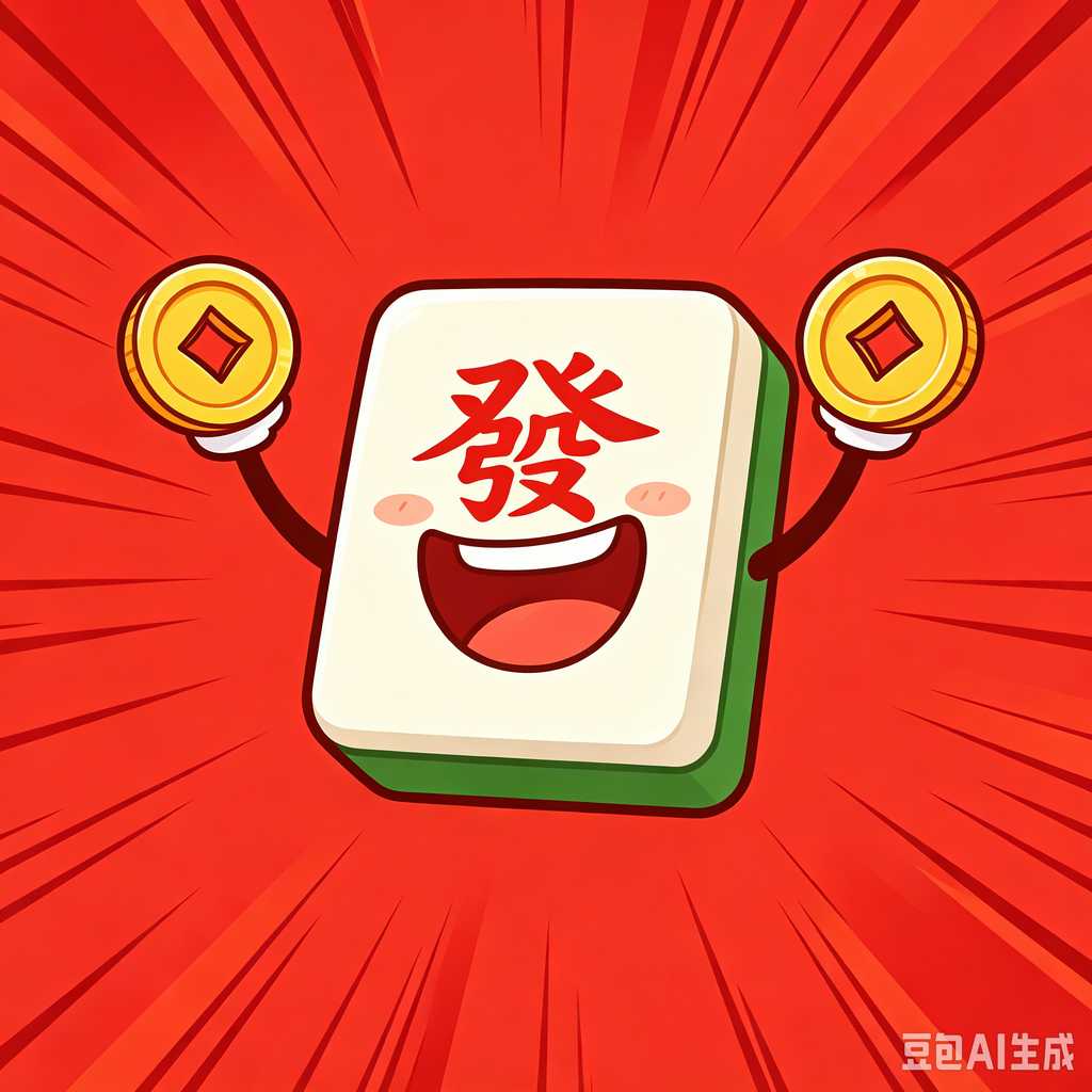 floral design mahjong set