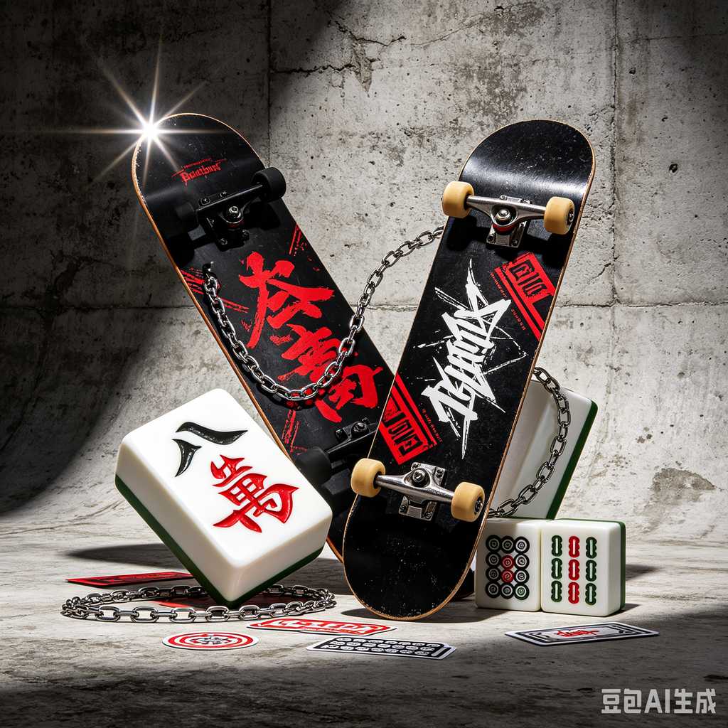 mahjong rule card included
